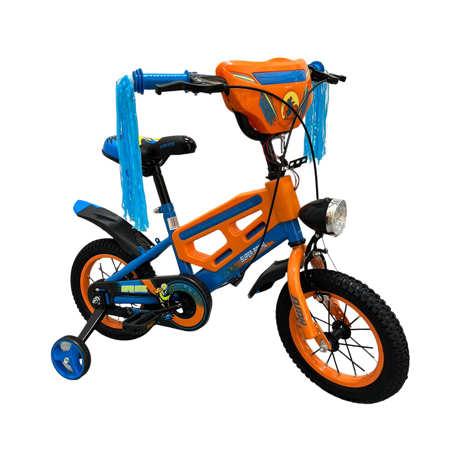 Bicicleta Aro 12 Shine Light Music naranja