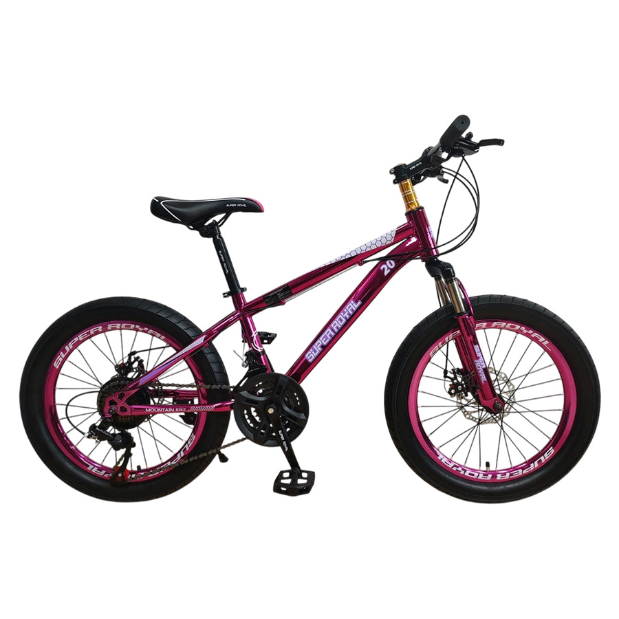 Bicicleta Aro 20 Laser Cromadas Rosada