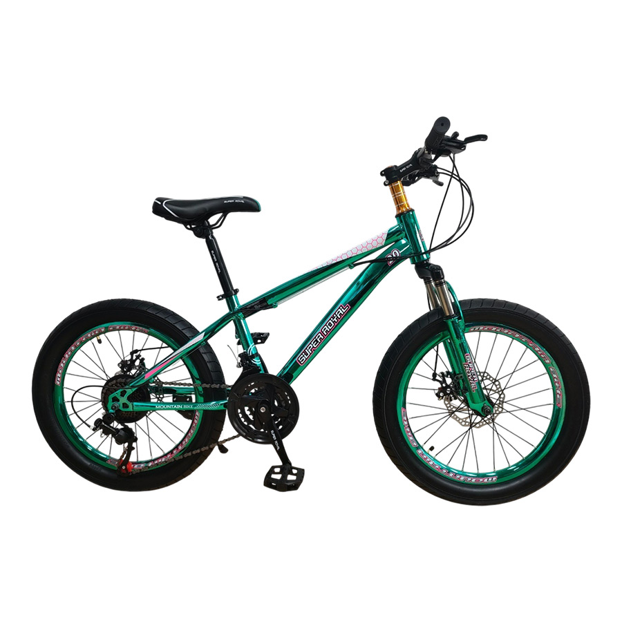 Bicicleta Aro 20 Laser Cromadas Verde