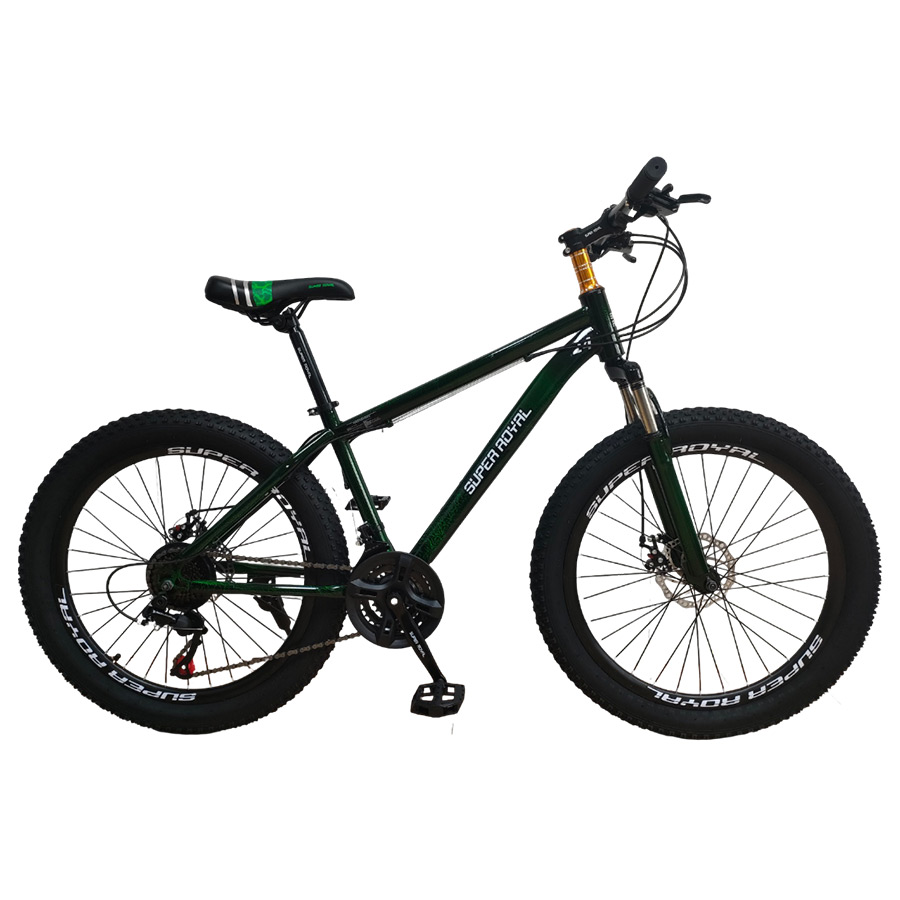 Bicicleta Aro 24 Montañera Negra