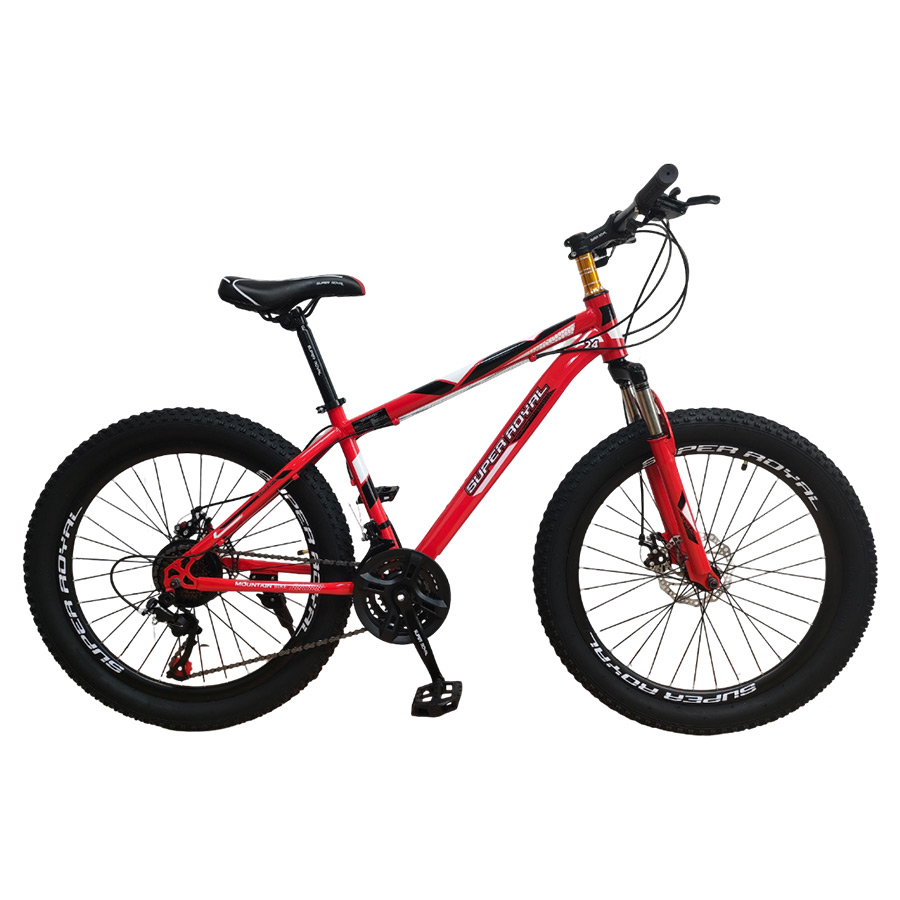 Bicicleta Aro 24 Montañera Roja