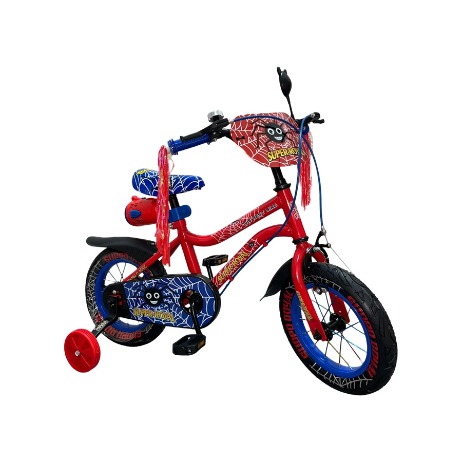 Bicicleta aro 12 burbujitas bike azul y rojo con casco y set de burbujas