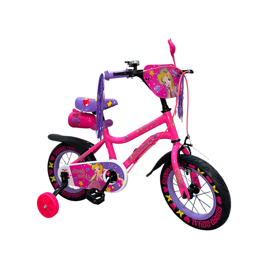 Bicicleta aro 12 burbujitas bike rosada con casco y set de burbujas