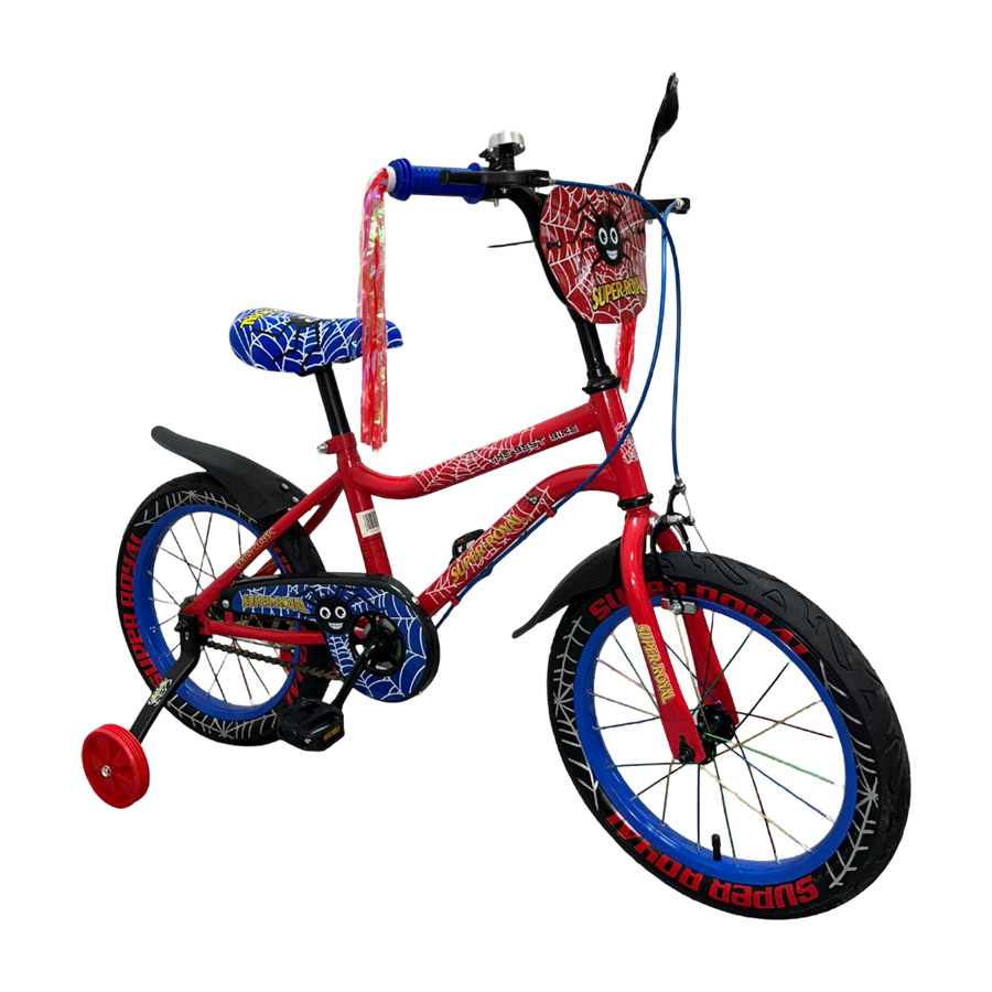 Bicicleta aro 16 Oferbike roja con casco