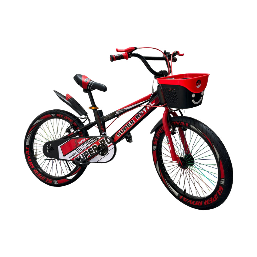 Bicicleta aro 20 impact bike roja incluye canasta