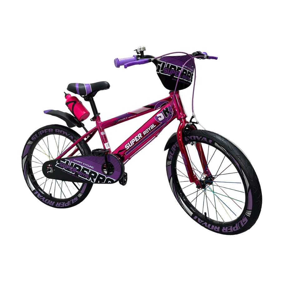 Bicicleta aro 20 laser incluye pata y ruedas estar Rosada