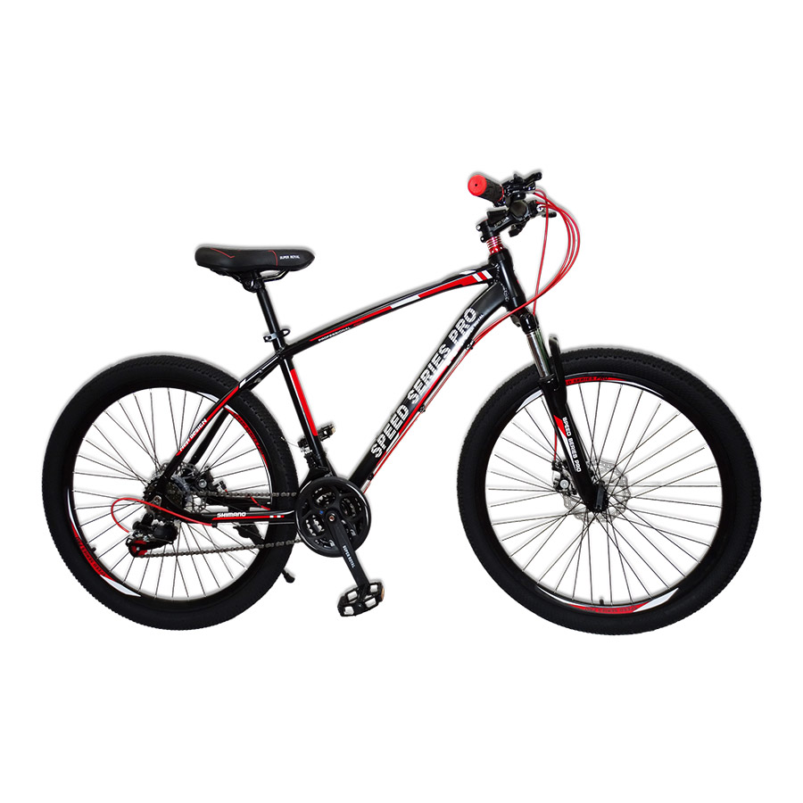 Bicicleta aro 26 100% aluminio Roja